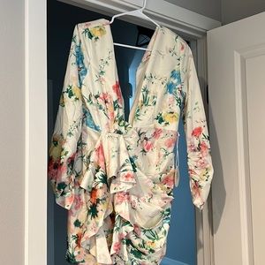 Floral dress size medium